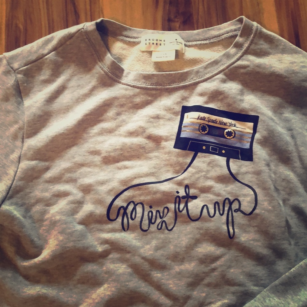 Kate spade mix it up sweatshirt